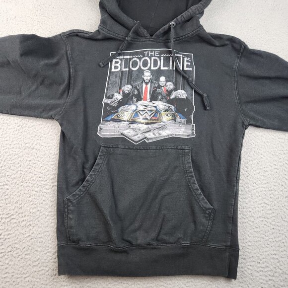 WWE Hoodie Mens Small Sweatshirt Bloodline Roman Reigns AUTHENTIC WWE Uso's - Picture 2 of 10
